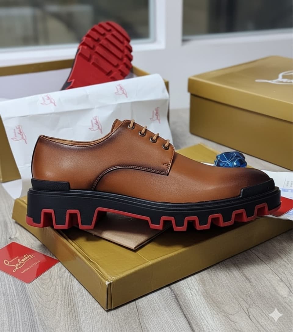 Men’s Leather Derby Shoes